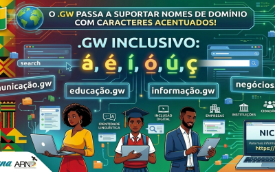.GW passa a suportar nomes de domínio com caracteres acentuados